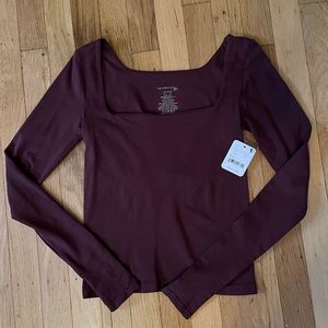 NWT Free people Clean Lines Long Sleeve